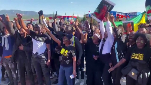 Gabonlu öğrencinin şüpheli ölümü! Afrikalı öğrencilerden üniversitede eylem