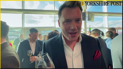 Tommy Banks, of the The Black Swan at Oldstead and Roots in York, at the Michelin Awards 2023