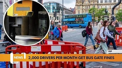 Leeds headlines 28 March: 2,000 Leeds city centre drivers slapped with £70 fines every month over 'bus gate' breaches