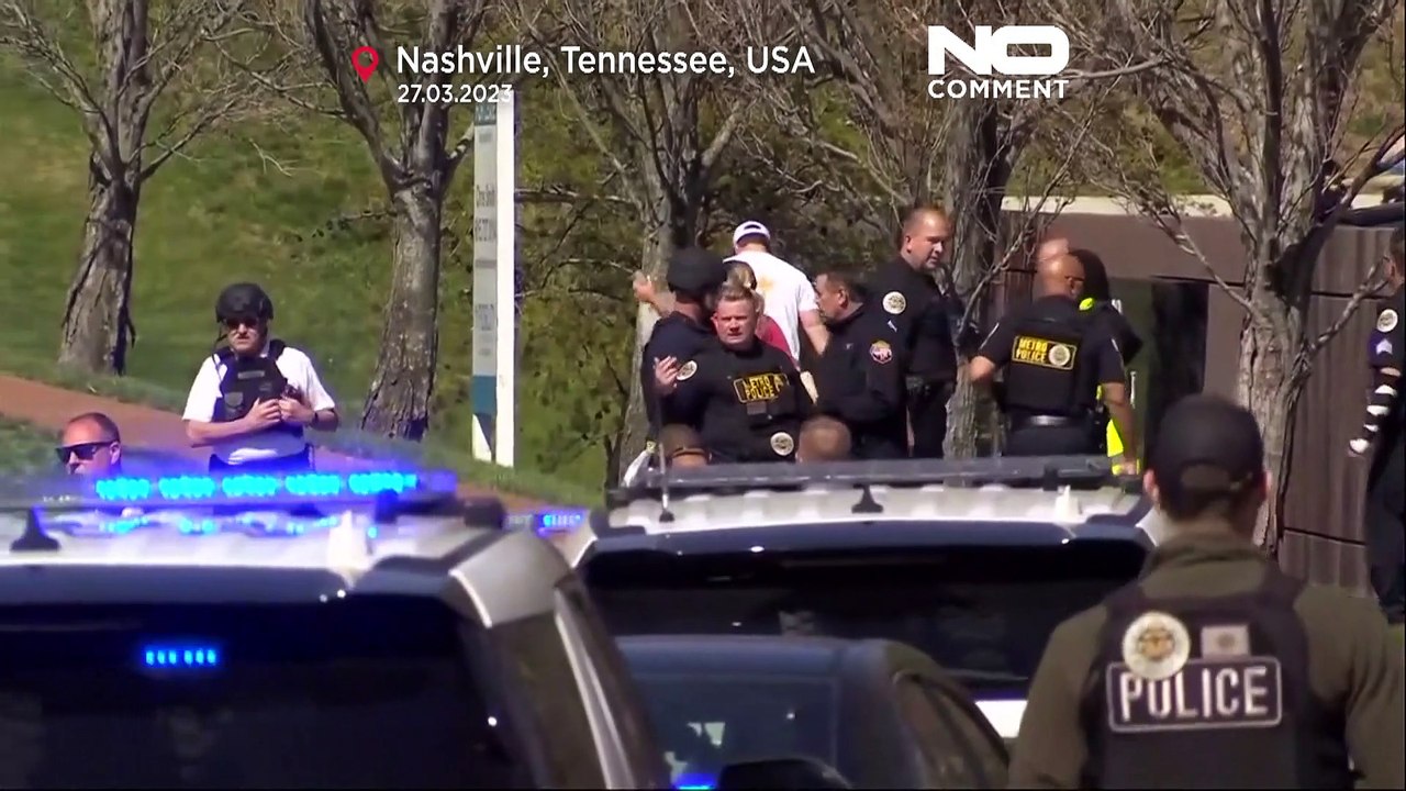 Horror von Nashville im Video: Sie schießt sich den Weg frei