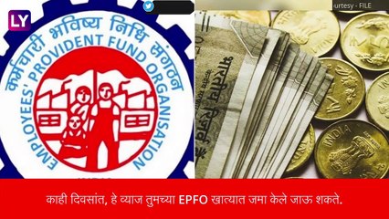 EPFO: कर्मचाऱ्यांच्या भविष्य निर्वाह निधी 8.15% व्याजदर निश्चित, कामगार मंत्रालय हा प्रस्ताव अर्थ मंत्रालयाकडे मंजुरीसाठी पाठवणार