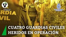 Heridos cuatro guardias civiles en un tiroteo durante una operación antidroga en Alicante