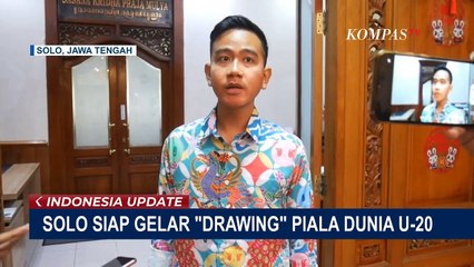 Gibran Nyatakan Solo Siap Gantikan Bali Gelar Drawing Piala Dunia U-20