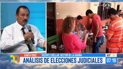 Download Video: Cuellar, Rector Uagrm, cuestiona aprobación de proyecto de ley para la preselección de las Elecciones Judiciales