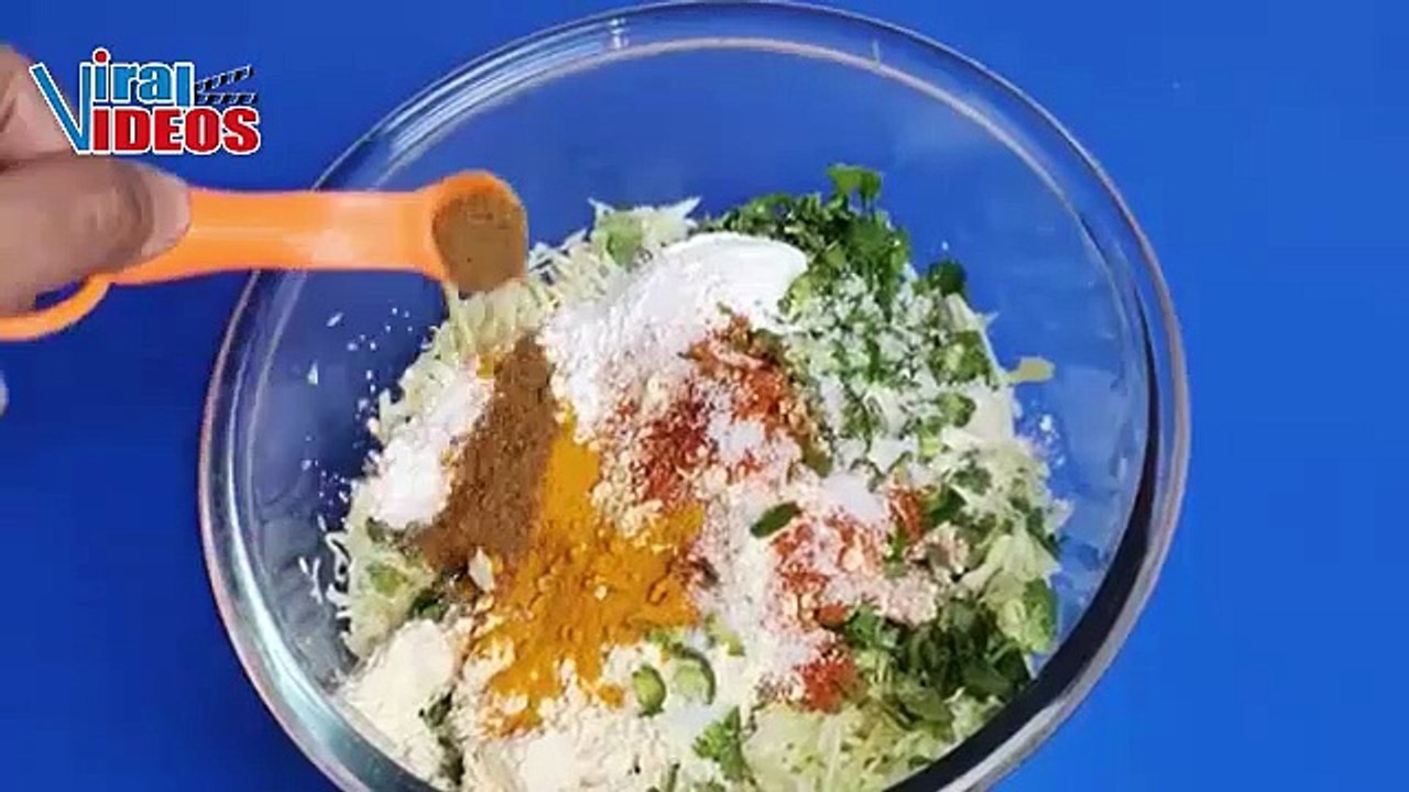 Cabbage Pakora Recipe | Easy cabbage Pakoda Recipe
