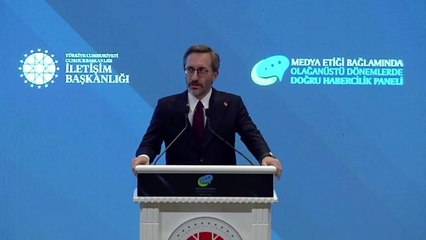 Fahrettin Altun: "Dedikodu ve Dedikoducular, Toplumsal ve Siyasal Alanı Zehirledikleri Gibi Gazeteciliğin İtibarına da Zarar Veriyorlar"