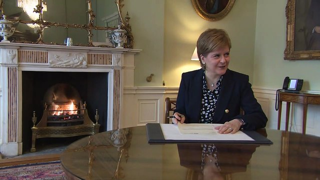 Nicola Sturgeon sends resignation letter to King Charles III