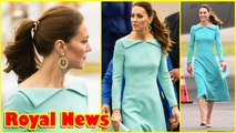 Kate Middleton STUNS in turquoise dress during state visit 