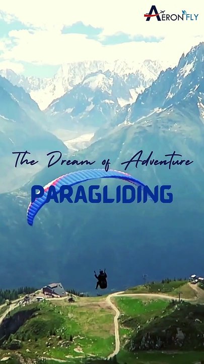 My Unforgettable Paragliding Adventure | Flying Free | Flight booking With AeronFly | Travel With AeronFly| AeronFly