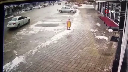 Kabusun yeni görüntüsü ortaya çıktı: Son anda kurtuluş kamerada!