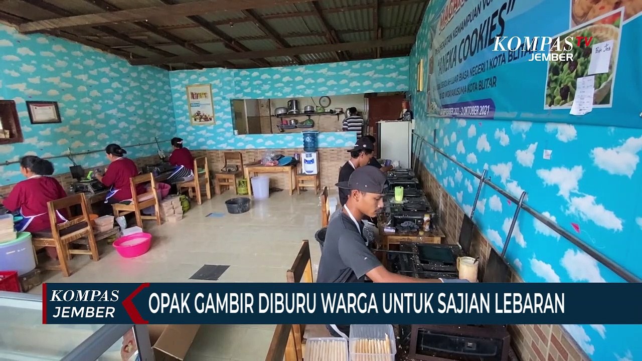 Kue Lebaran Opak Gambir Diburu Warga, Dipesan Hingga Malaysia