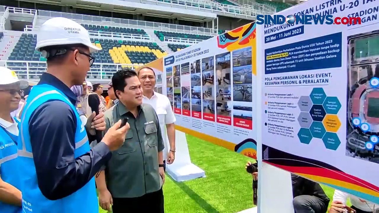 Jokowi Utus Erick Thohir Cari Solusi ke FIFA Terkait Piala Dunia U-20 2023