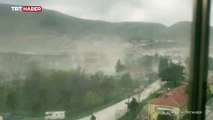 Amasya'da fırtına etkili oldu
