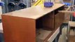 Renovating mid century dresser cabinet furniture restoration refinishing, stripping &replacing wood