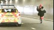 Motorcyclist 'taunts' police in Leeds by pulling wheelies on city centre dual carriageway