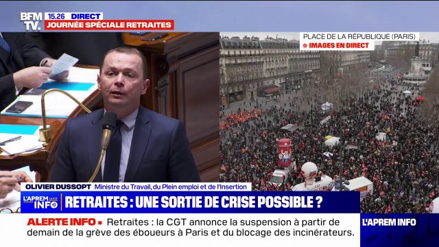 Olivier Dussopt répond à Clémentine Autain: Votre politique est une politique anti-sociale, votre objectif est le chaos