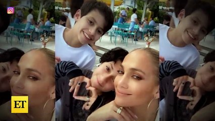 Jennifer Lopez BONDS With Emme Muñiz at SZA Concert