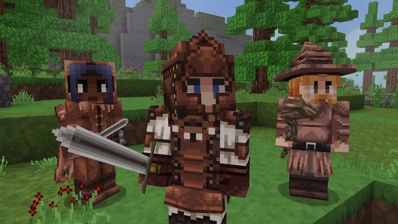 Minecraft Dungeons & Dragons: Das Fantasy-Rollenspiel stellt sich im Trailer vor