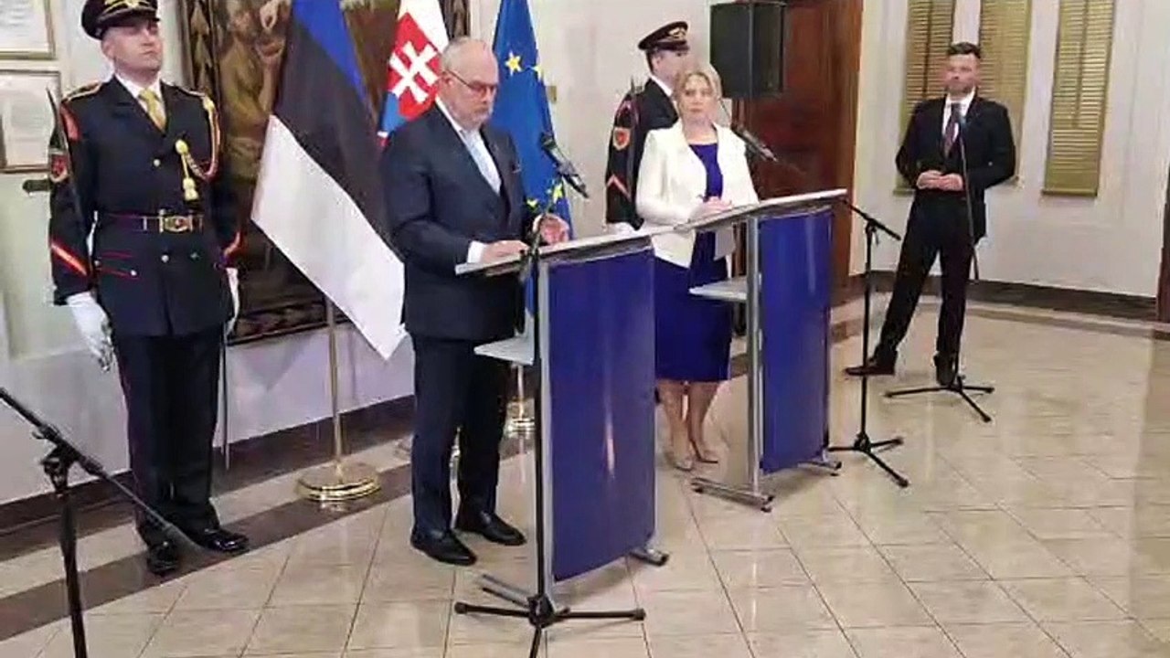 ZÁZNAM: Prezidentka: Spoluprácu s Estónskom možno posilniť vo viacerých oblastiach