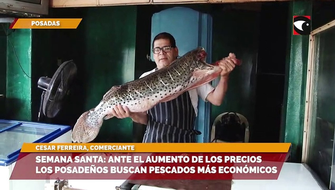 Semana Santa: ante el aumento de los precios los posadeños buscan pescados más económicos