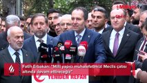 Cumhurbaşkanı Erdoğan, Fatih Erbakan ile görüştü