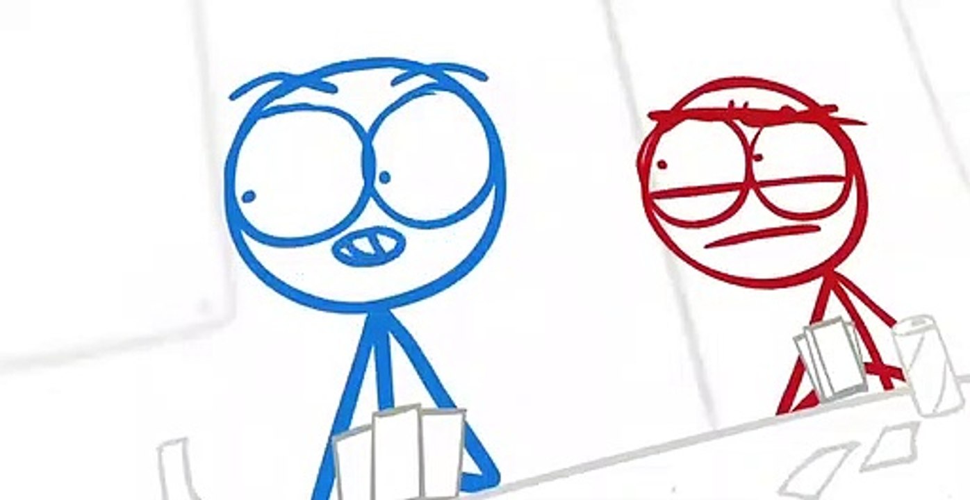 Dick Figures S03 E002 - Real Dudes Bros Night Man