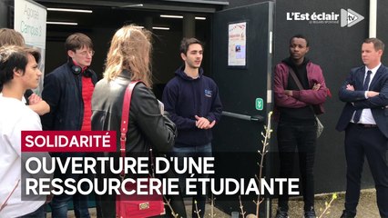 Ouverture d'une ressourcerie qui va venir en aide aux étudiants