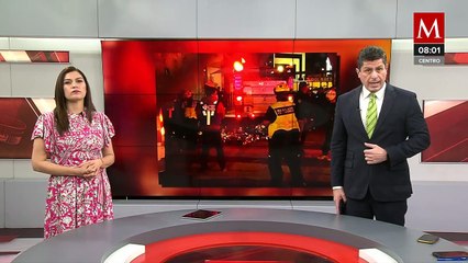 Reportan 29 migrantes lesionados tras incendio en estación del INM en Chihuahua; están graves