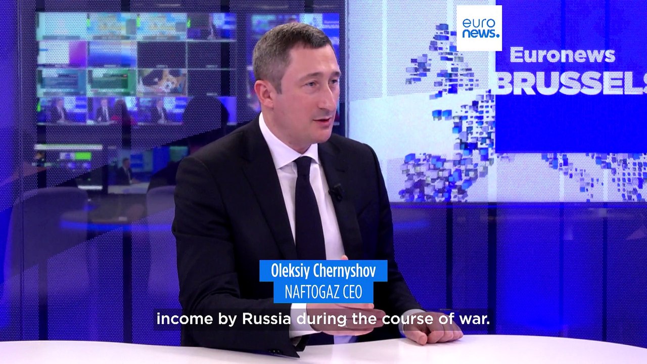 Russian gas flowing through Ukraine can only st...