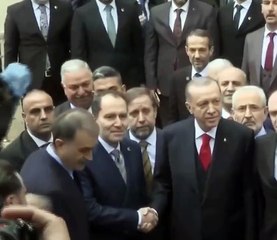 Erdoğan'dan Yeniden Refah Partisi'ne ziyaret