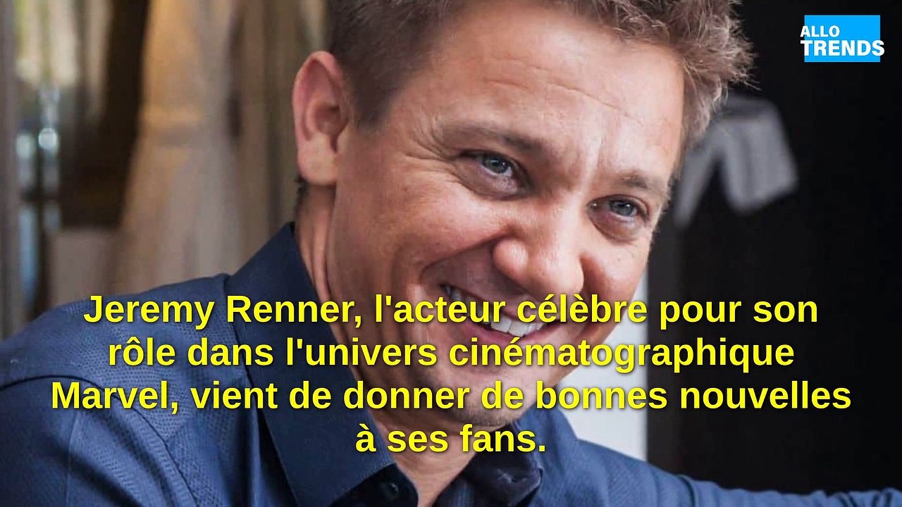 OK. "Marvel : Premières apparitions publiques de Jeremy Renner après son accident tragique !"