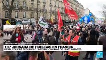 Informe desde París: relativa calma en décima jornada de manifestaciones