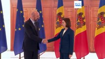 Charles Michel reafirma en Moldavia el respaldo de la Unión Europea a este país