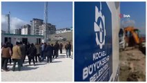 Kocaeli Büyükşehir, Hatay Defne'de 120 konteyneri tamamladı