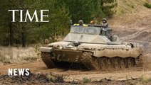 Ukraine Gets Its First Western Heavy Tanks
