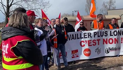 LE CREUSOT (28 MARS) : Manifestation contre la réforme des retraites