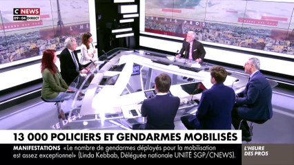 Retraites - Pascal Praud révèle sur CNews le parti pris de la Société des Journaliste de France 3 qui s'en prend aux policiers dans un communiqué évoquant "une réponse disproportionnée des forces de l'ordre"  dans les manifs