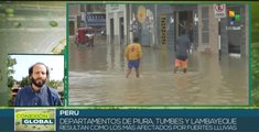 Regiones de Perú son impactadas fuertemente por las precipitaciones