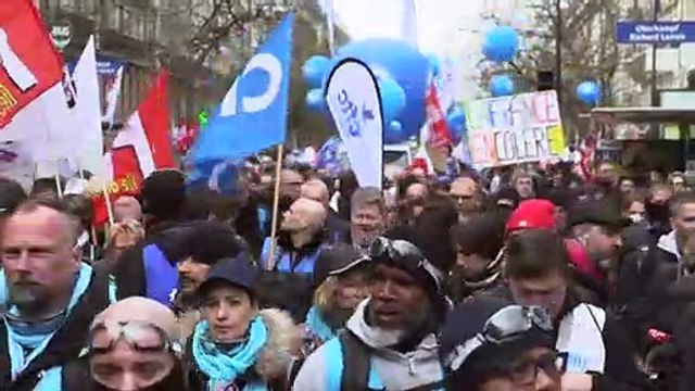 Nuevas protestas masivas en Francia por reforma de las pensiones