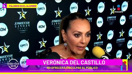 Verónica del Castillo no se disculpará por mensaje a Rebecca Jones