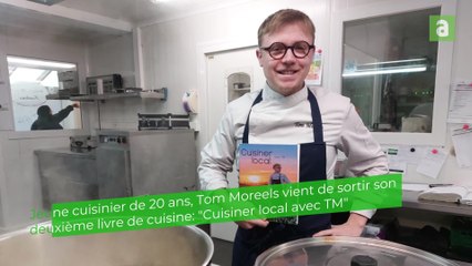 Tom Moreels sort un deuxième livre de recettes