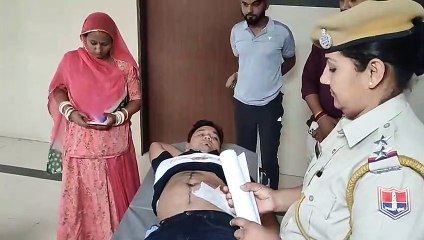 प्लॉट का विवाद में फैक्ट्री मालिक को घर के बाहर गोली मारी