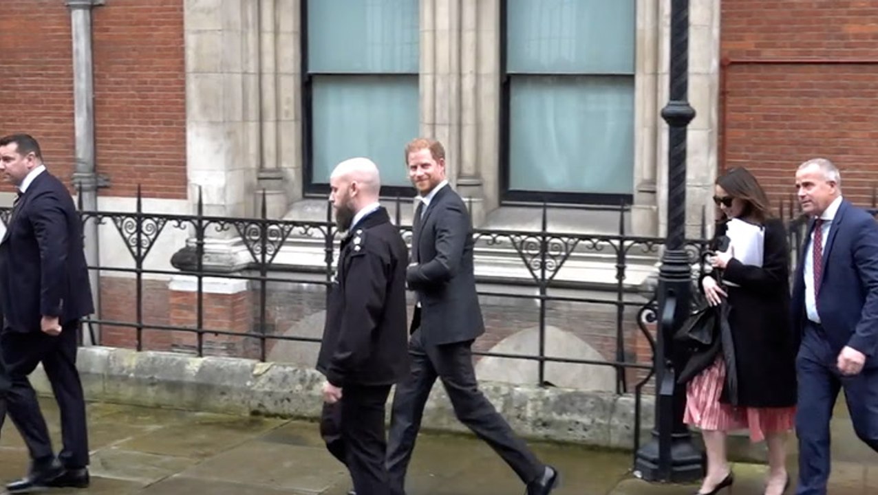 Prince Harry leaves High Court after second day of court case against Daily Mail publisher