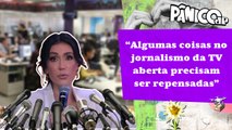 JORNALISMO NA TV ABERTA ESTÁ TÃO DEFASADO QUANTO AS OBRAS DE BURACO DE RUA? MICHELLE BARROS OPINA