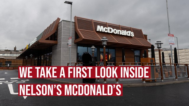 We take a look inside Nelson's first ever McDonald's restaurant