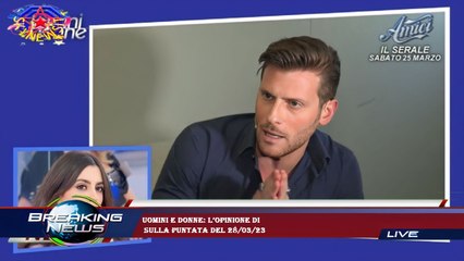 Uomini e Donne: l’opinione di  sulla puntata del 28/03/23