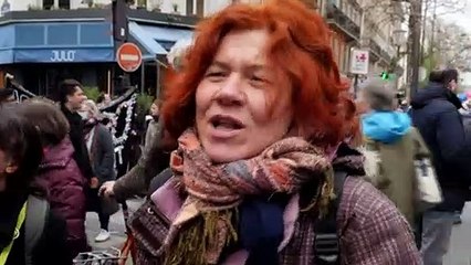 Macron's actions are 'awful' & 'undemocratic' say protesters