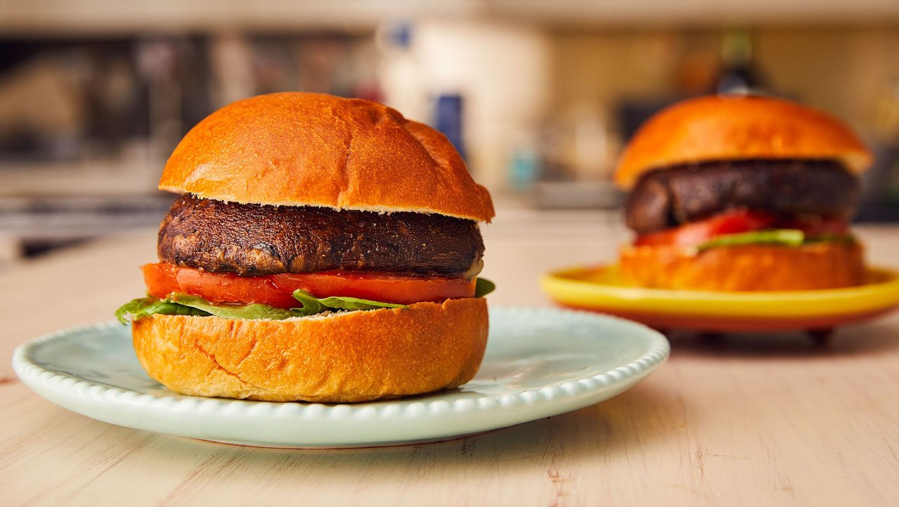 Portobello Mushroom Burger Was Made For Meatless Mondays