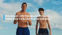 Tom Brady Hits the Beach with All Three Kids to Enjoy Fun in the Sun — See the Photos!