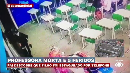 Pai de aluno ficou sabendo do caso por telefone 28/03/2023 16:02:48